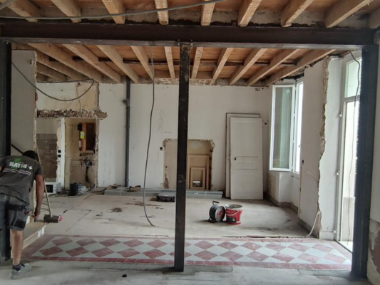 rénovation d'appartement à Voiron avant travaux