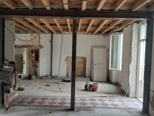 rénovation d'appartement à Grenoble avant travaux